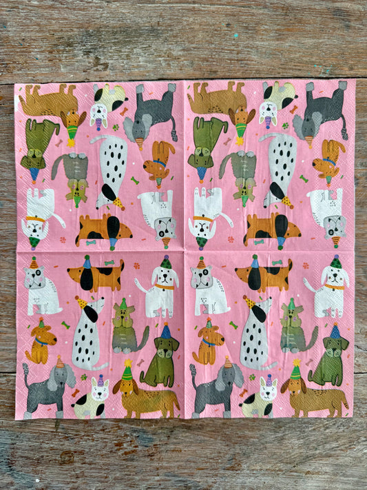 Napkins-Designer Dogs