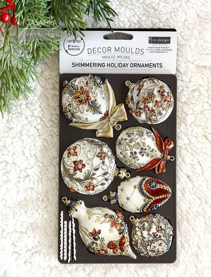 NEW: Re Design Decor mould - Shimmering Ornaments