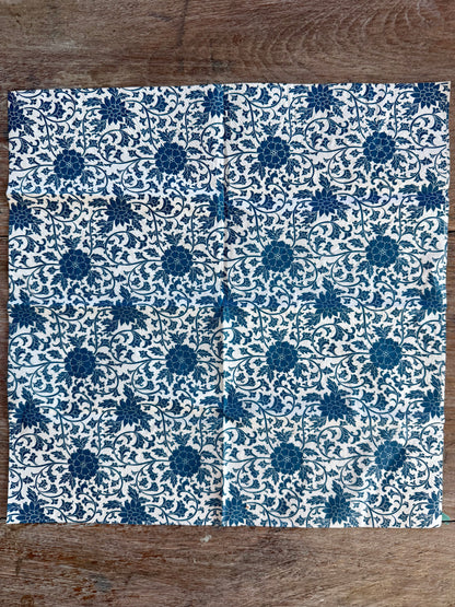 Napkin-Blue Porcelain