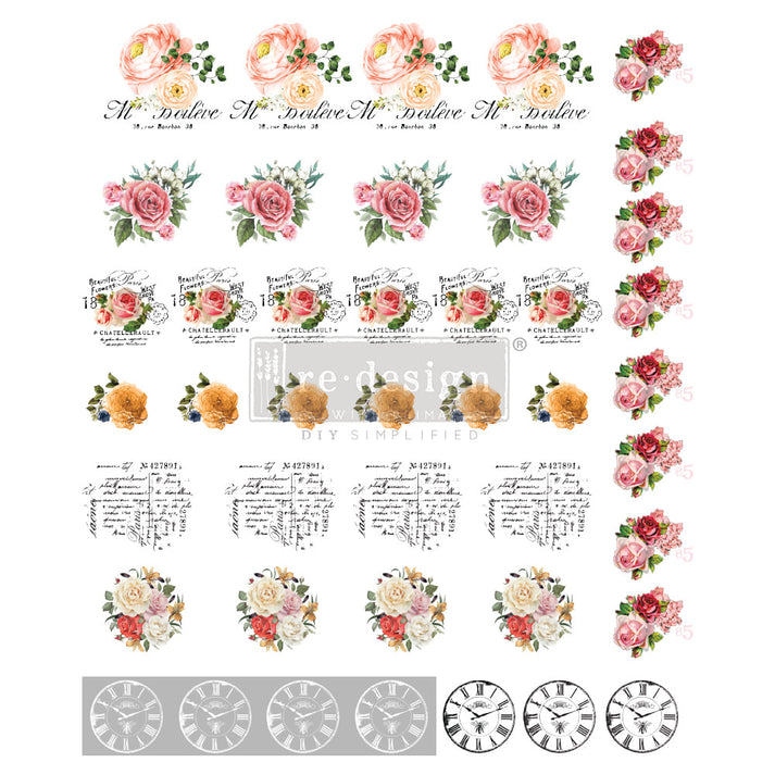 Redesign Decor/Knob Transfer-Vintage Rose – Newton's Paints & Crafts NZ.