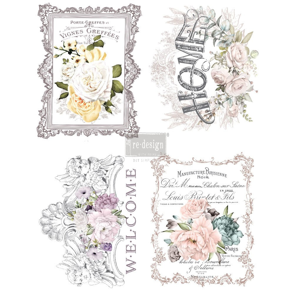 Redesign Furniture Transfer-Floral Home-Back in Stock!