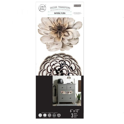 Redesign Decor transfer-Natural Flora-Small 3 sheets