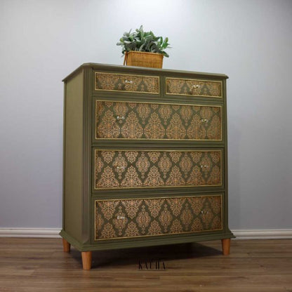 Redesign Furniture transfer Kacha Gold Damask- Back in stock