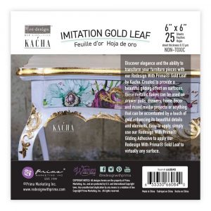Redesign Gold Leaf-Back in Stock
