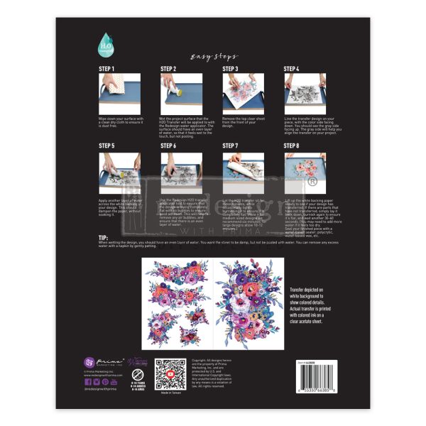 H20 Transfer-Luminous Blooms