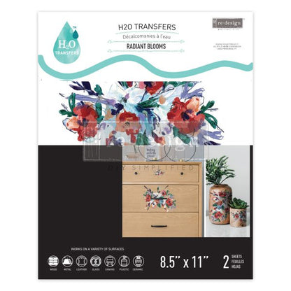 H20 Transfer-Radiant Blooms