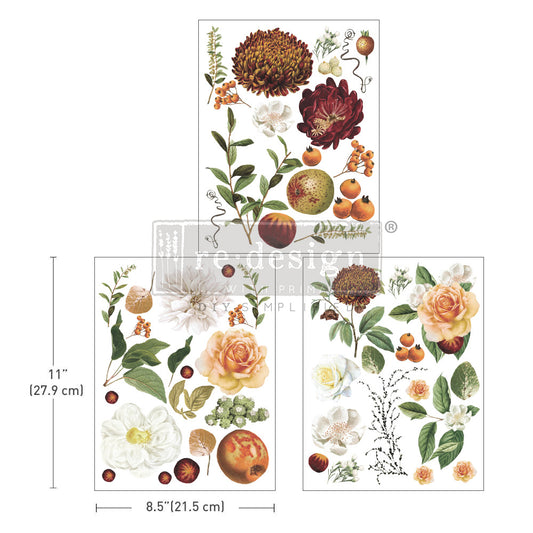 Redesign Decor Transfer-Seasonal Splendour-NEW MIDDY SIZE