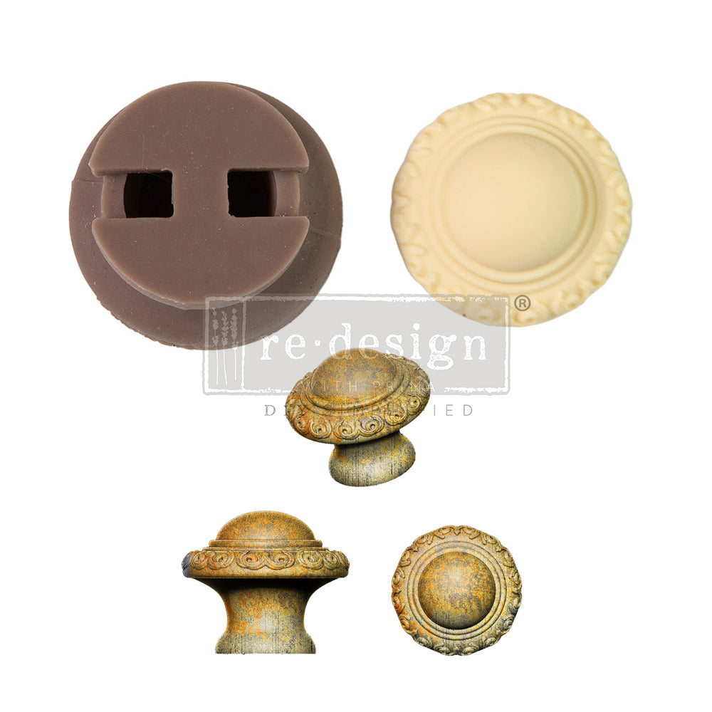 Redesign Decor Knob Mould kit-Luxe Ornate