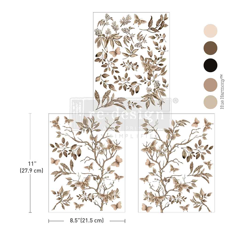NEW:Redesign Decor Transfer-Quiet Contemplation