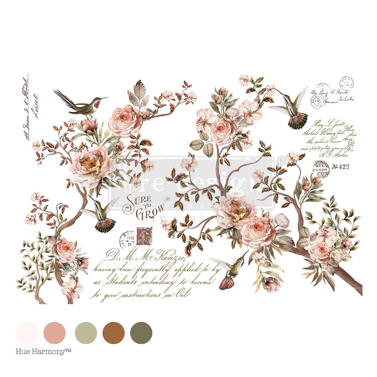 Redesign Decor Transfer-Blossom Tweet