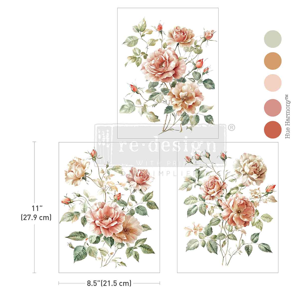 Redesign Decor Transfer Gentle Symphony- Middy size.