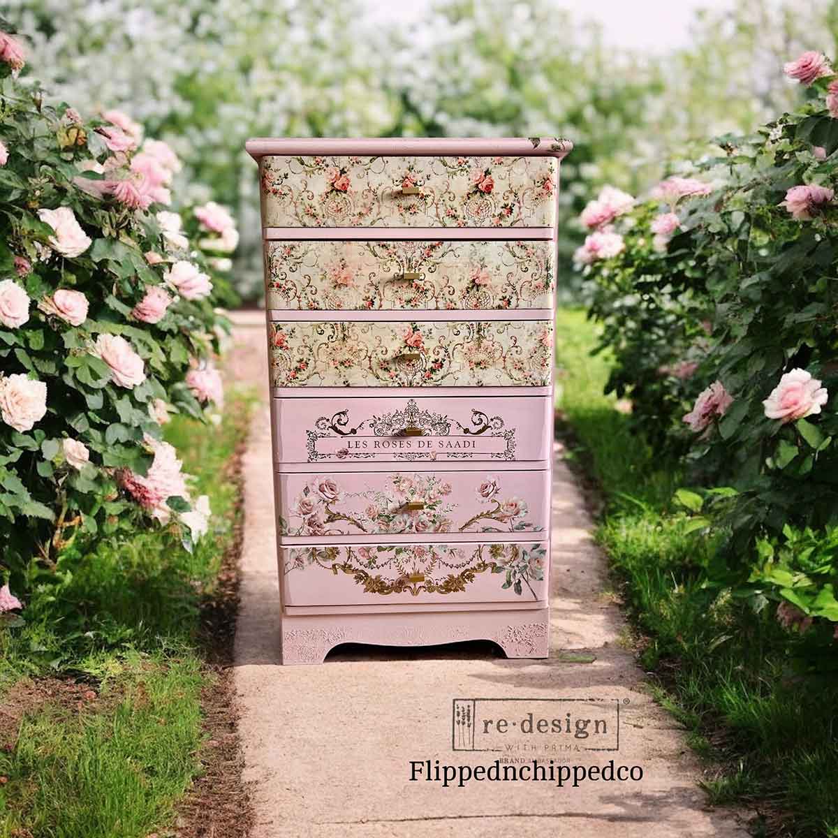 ReDesign Fiber Tissue-Blushing Blooms-Double Delight 2 pack