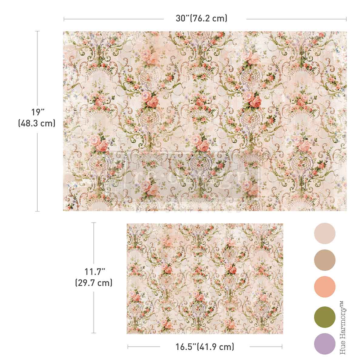 ReDesign Fiber Tissue-Blushing Blooms-Double Delight 2 pack