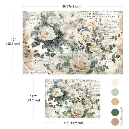 Redesign Decor Transfer Kacha- The Enchanted Grove Middy size.