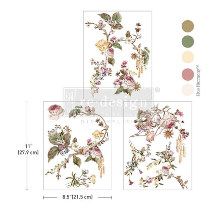 NEW:Redesign Decor Transfer-Rosette Royale