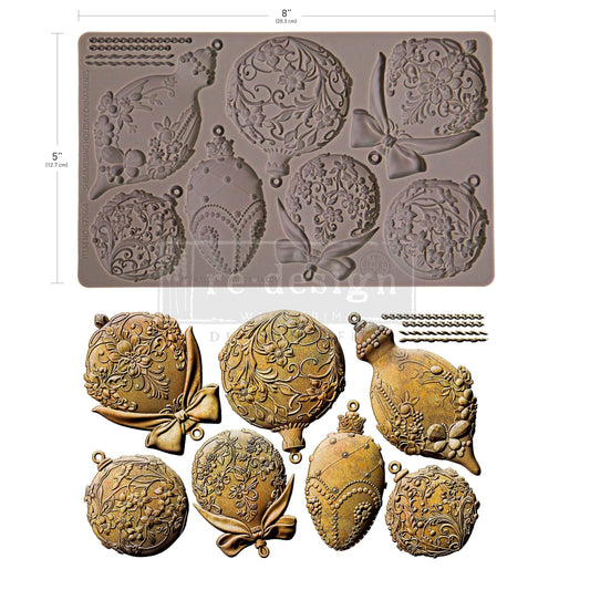 NEW: Re Design Decor mould - Shimmering Ornaments