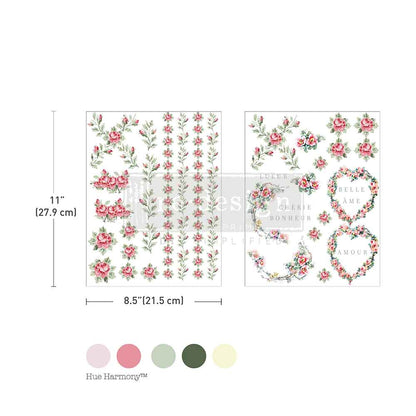 NEW:H20 Transfer-Nostalgic Blooms