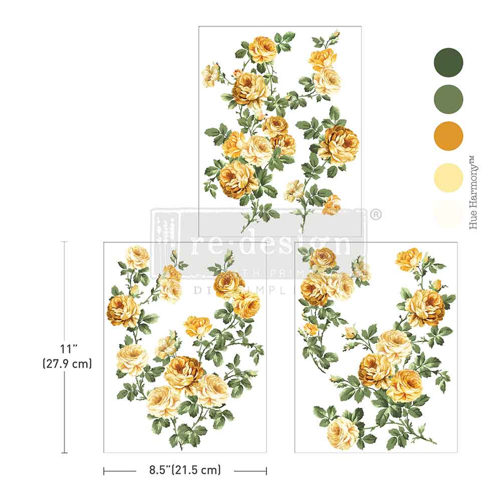 NEW:Redesign Decor Transfer-Bouquet de Provence