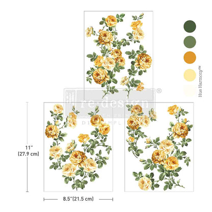 NEW:Redesign Decor Transfer-Bouquet de Provence