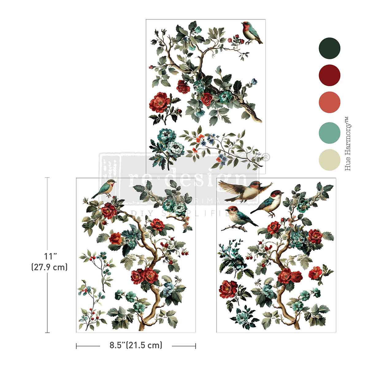Redesign Decor Transfer -The Rosy Nest-MIDDY SIZE
