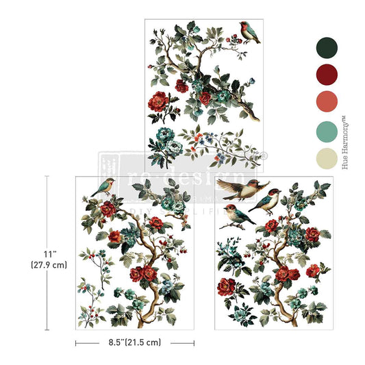 Redesign Decor Transfer -The Rosy Nest-MIDDY SIZE