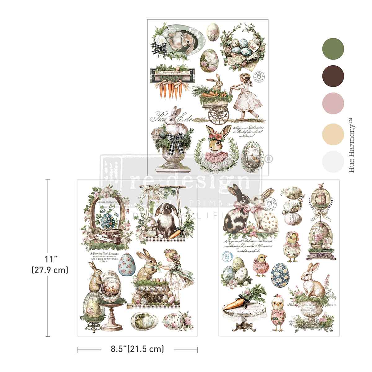 Redesign Decor Transfer -Garden Whimsy NEW