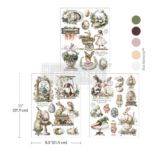 Redesign Decor Transfer -Garden Whimsy NEW