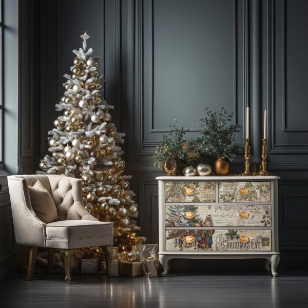 ReDesign Decoupage Tissue -Holly Jolly-3 Sheets!