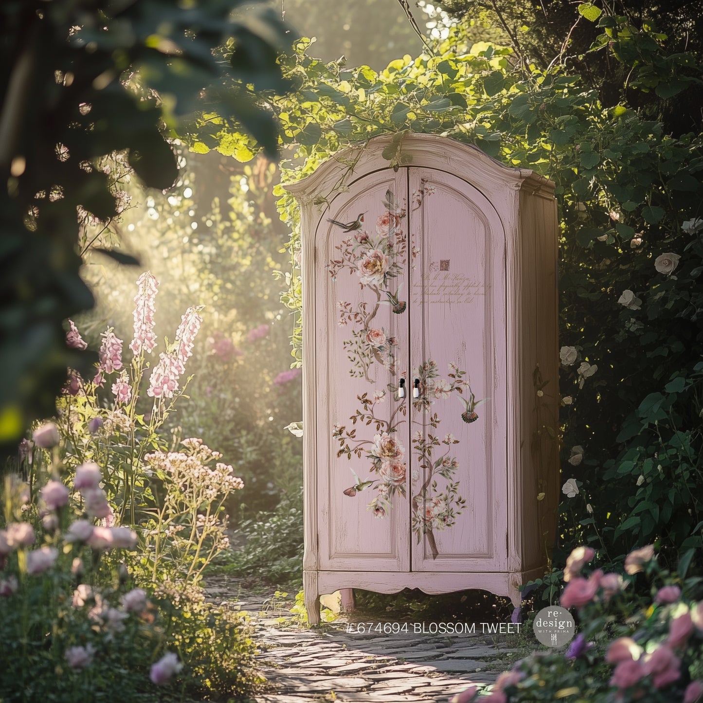 Redesign Decor Transfer-Blossom Tweet 4 sheets