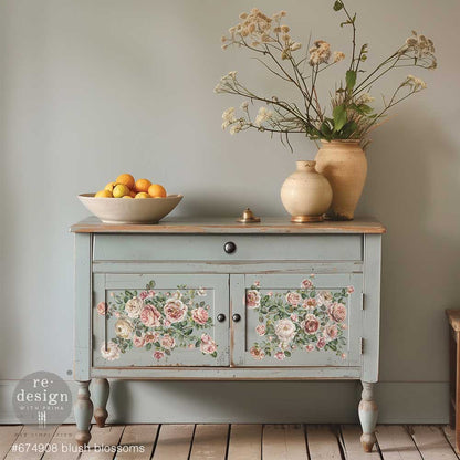Redesign Decor Transfer Blush Blossoms-Middy size.