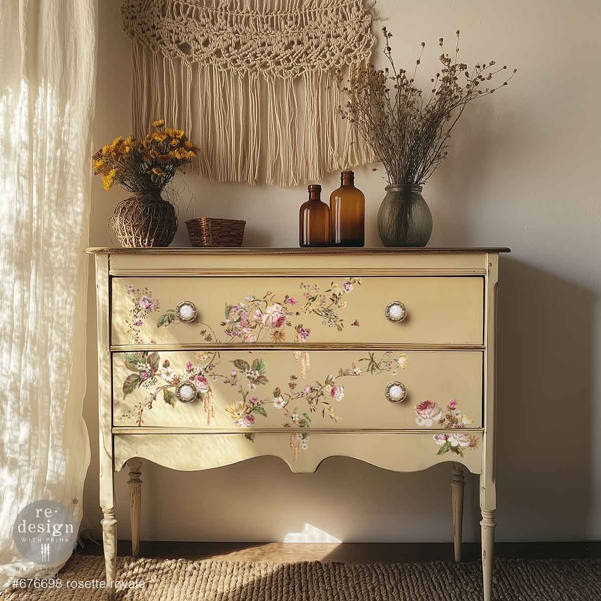 NEW:Redesign Decor Transfer-Rosette Royale