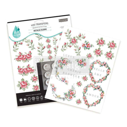 NEW:H20 Transfer-Nostalgic Blooms