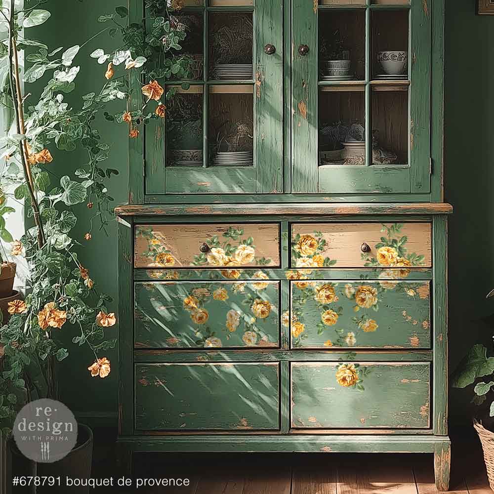 NEW:Redesign Decor Transfer-Bouquet de Provence