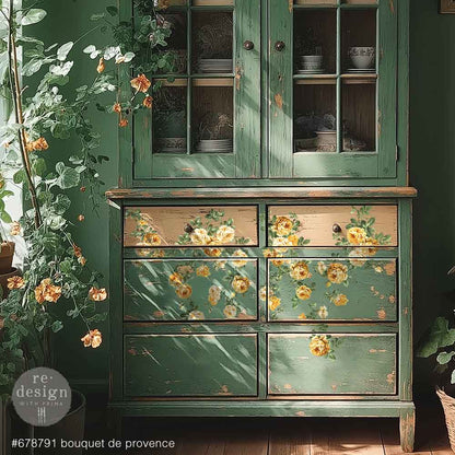 NEW:Redesign Decor Transfer-Bouquet de Provence