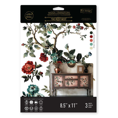 Redesign Decor Transfer -The Rosy Nest-MIDDY SIZE