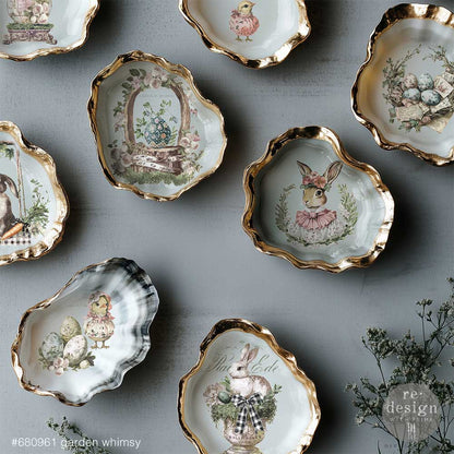 Redesign Decor Transfer -Garden Whimsy NEW