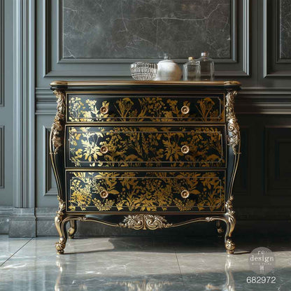 Redesign Gold Foil Transfer-Kacha Luxe Foliage