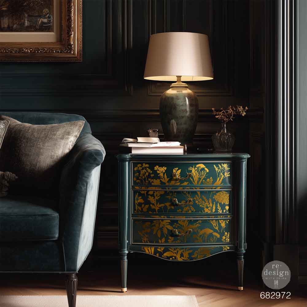 Redesign Gold Foil Transfer-Kacha Luxe Foliage
