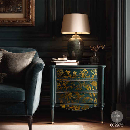 Redesign Gold Foil Transfer-Kacha Luxe Foliage