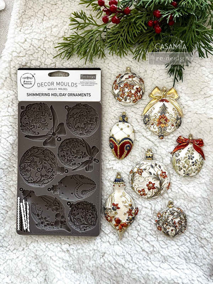 NEW: Re Design Decor mould - Shimmering Ornaments