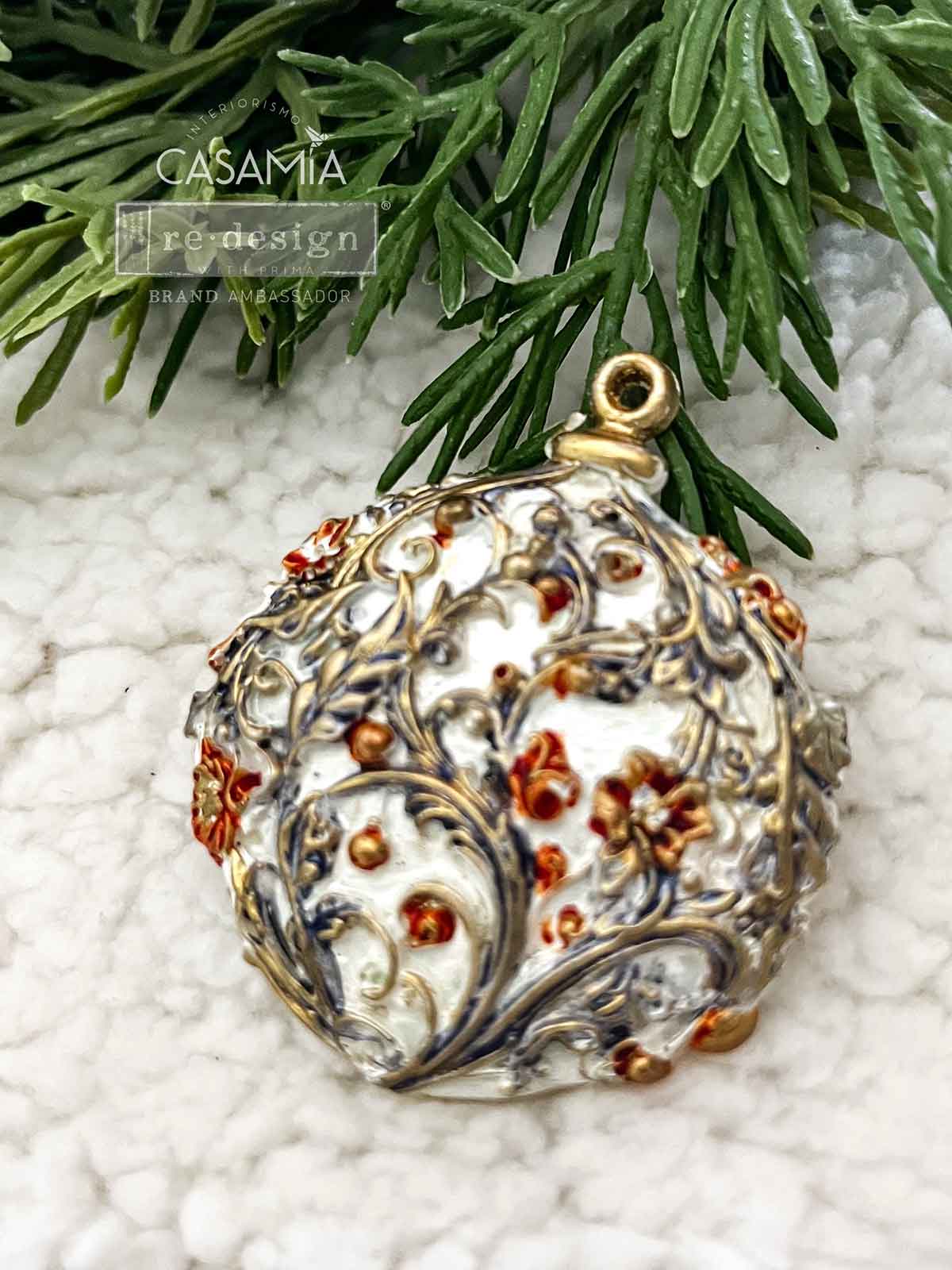 NEW: Re Design Decor mould - Shimmering Ornaments