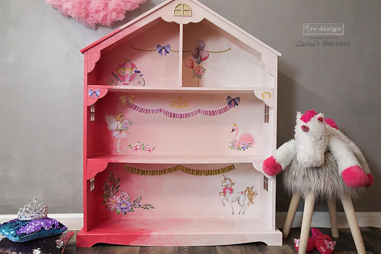 SPECIAL:Redesign Furniture Transfer Baby Girl-Last one!