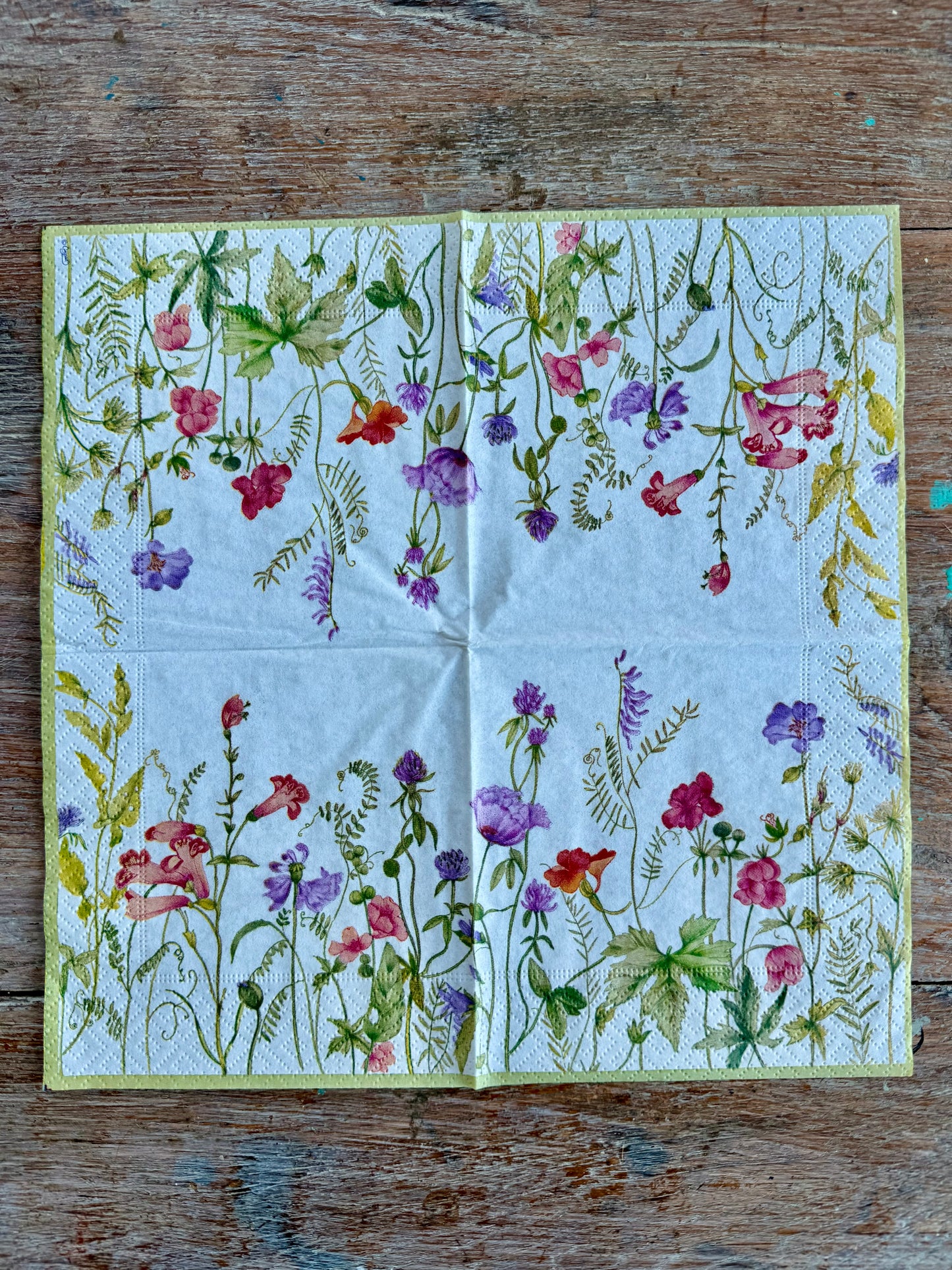 Designer Napkin-French Floral