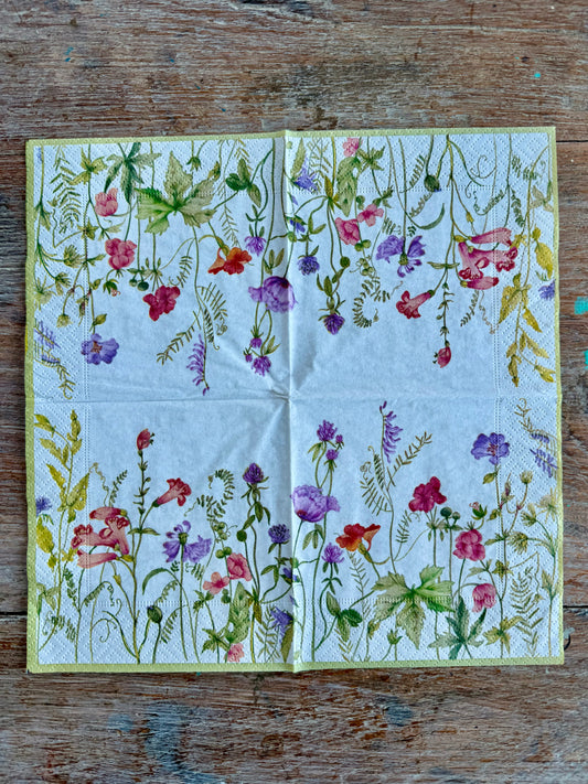 Designer Napkin-French Floral