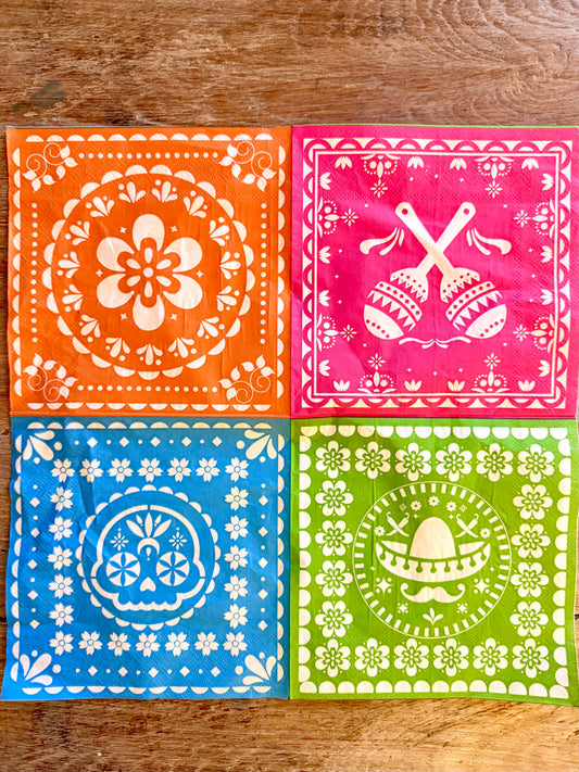 Napkin-Fiesta de Flores