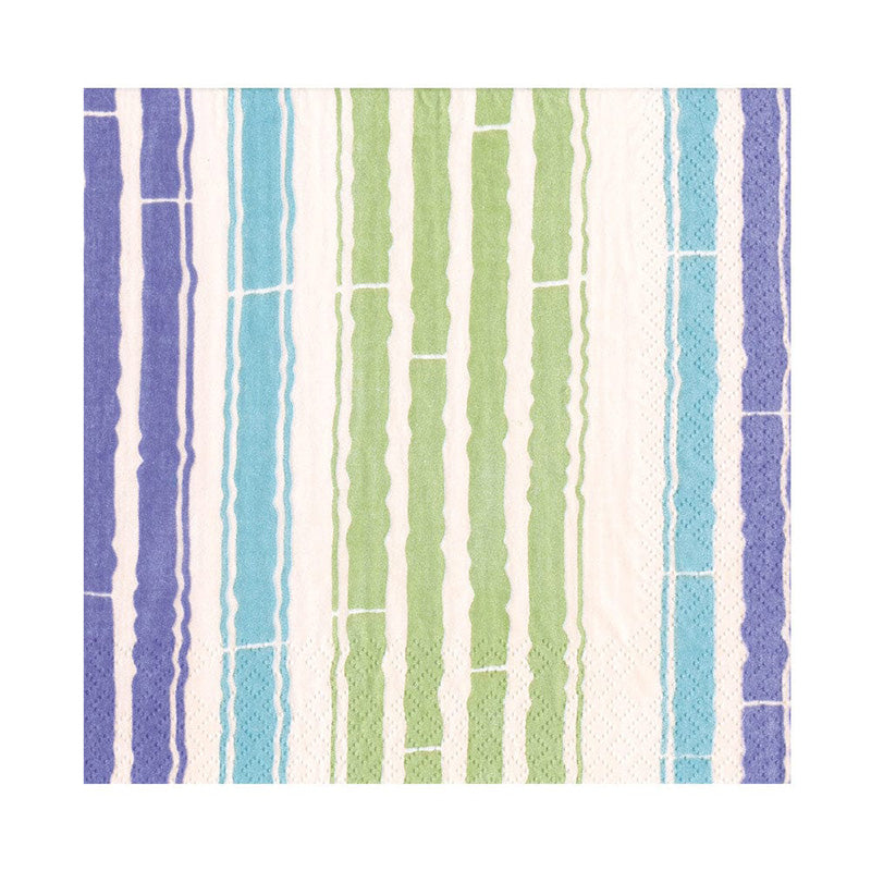 Designer Napkin-Bamboo Stripe