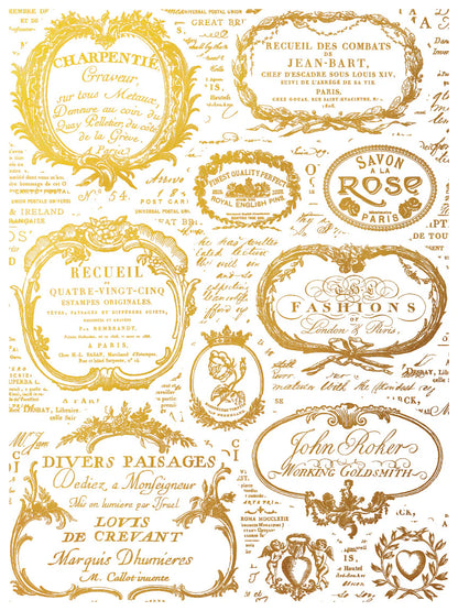 IOD Foil Transfer: “Etiquettes”