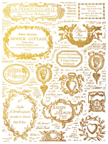 IOD Foil Transfer: “Etiquettes”