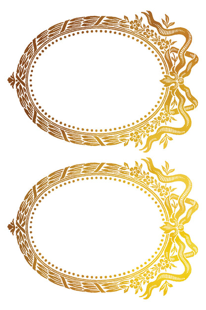 NEW: IOD Gilded Transfer-Petite Ornaments