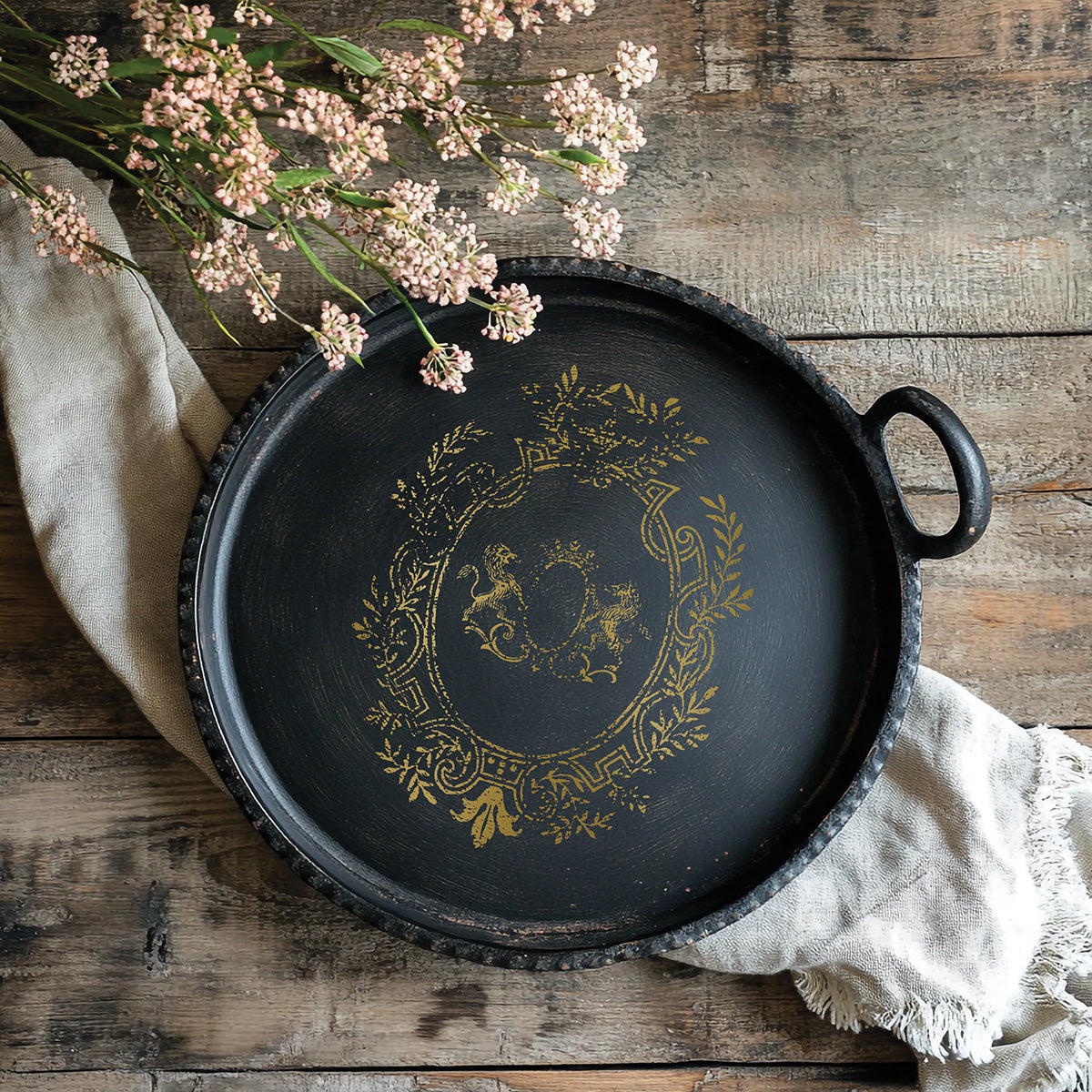 NEW: IOD Gilded Transfer-Petite Ornaments
